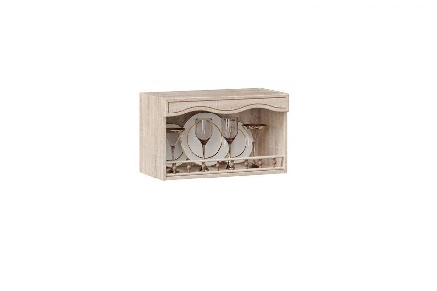 Country LD 245190.000 Cabinet Overlay Above Range Hood (Light Sonoma H)