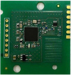 وحدة الراديو LoRaWAN مع الهوائي المدمج، طراز LRTX-868-PCB-CAE21
