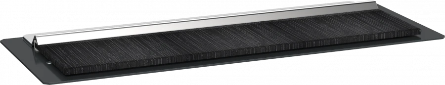 Brush Cable Entry 180x55mm for 10" Cabinets - BE05-180-55M-LWS