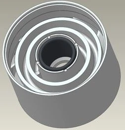 جهاز دعم التجميع D1050N مع عمود 0.68 بوصة، نوع ARZ-T