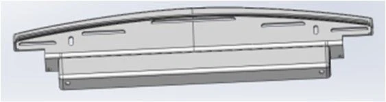 Exterior and Interior Tram Car Hood Insert S.31Р-11.10.508