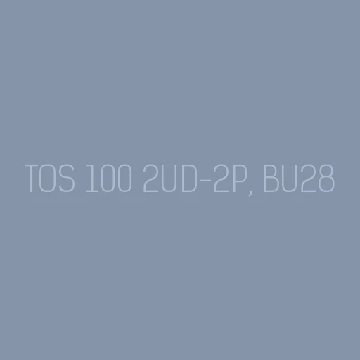 الطحن الدقيق للأدلة والأسطح الأساسية لآلات TOS 100 2UD-2R