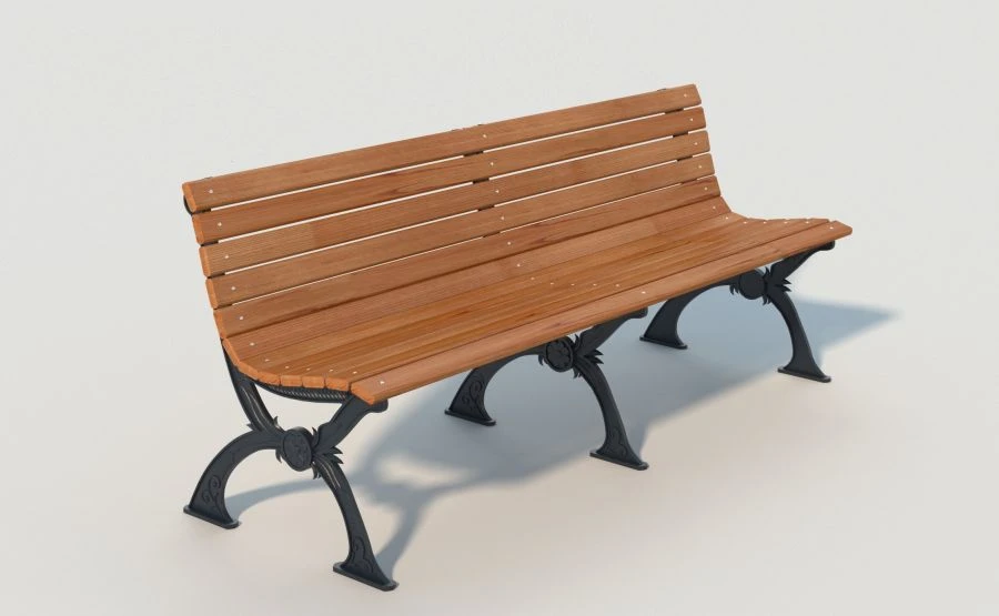 سكة أنابا CK-7-3 - 3 متر مع إطار من الحديد الزهر