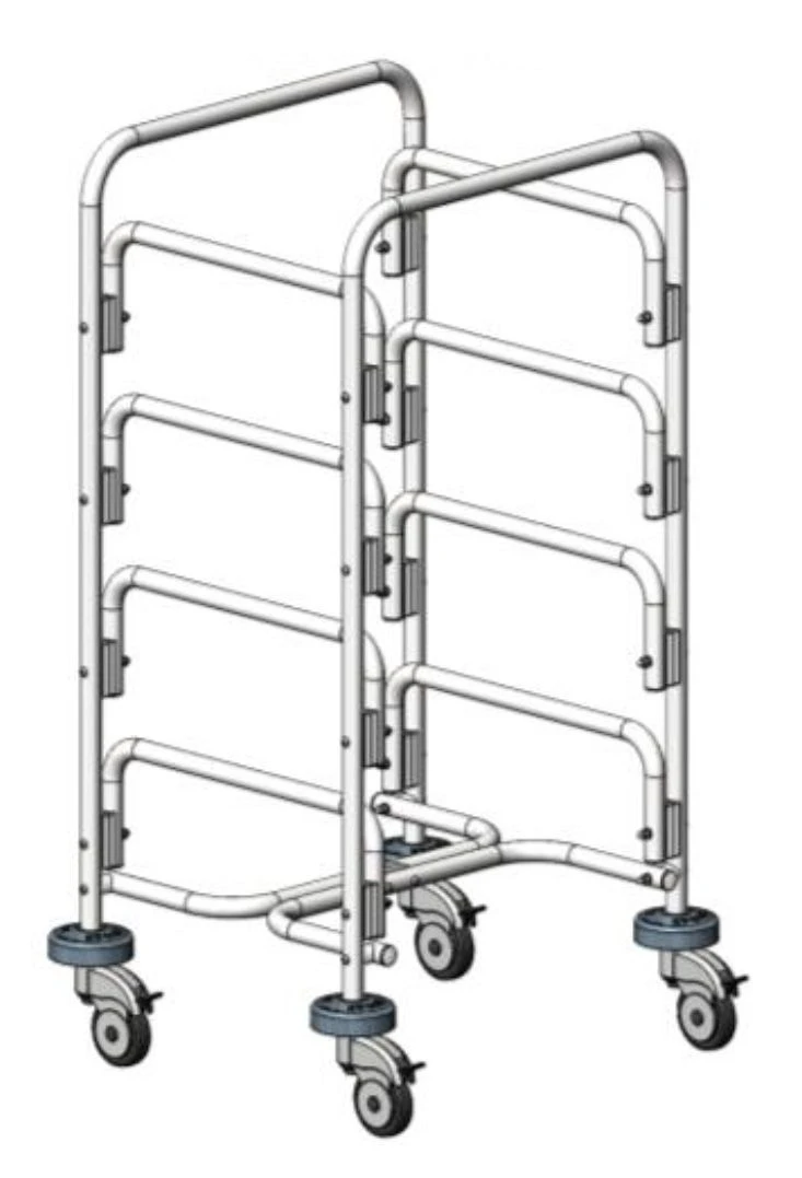 Endoscopic Transport Cart with Containers TKE-4 "KRONT
