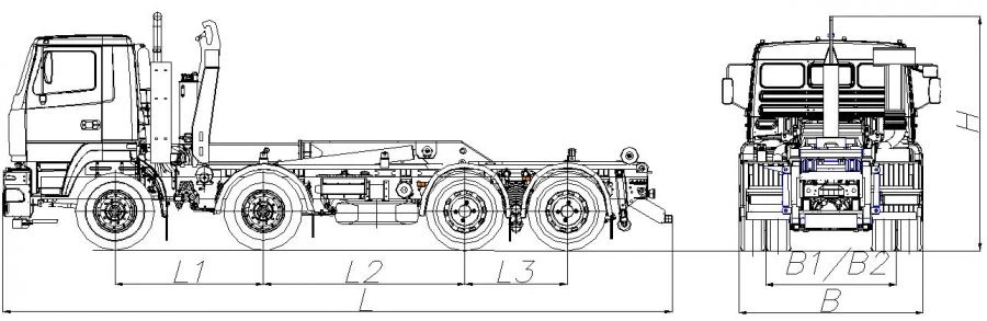 آلة التحميل الذاتي متعددة الرفع MK-3561-14