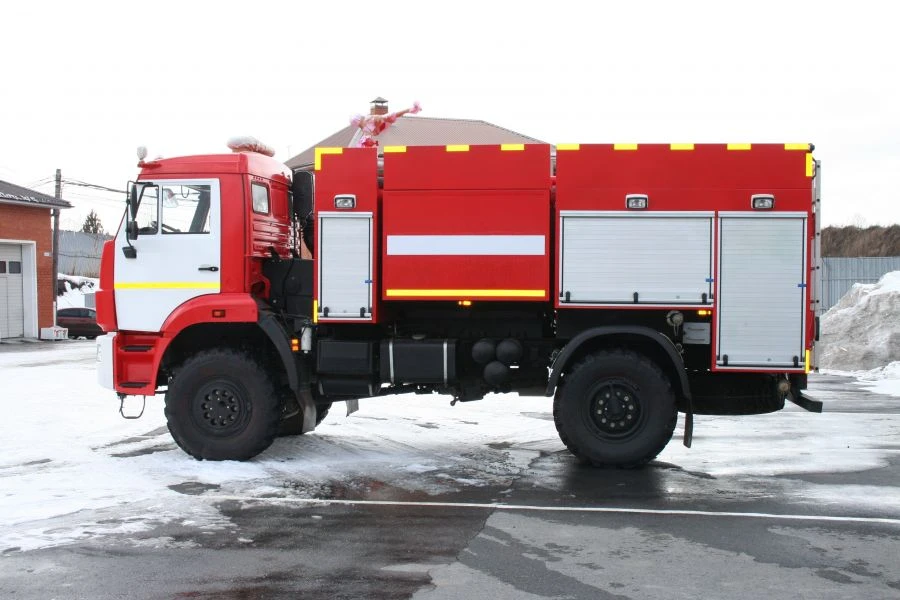 Fire Tanker AЦ 3.0-70 Type 4673F4 on Kamaz 43502-D5 Chassis