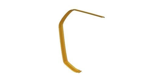 Right Upper Panel Opening Trim for 6274 Electric Bus (Part 6274-5602016)