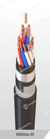 كابل تحكم بموصلات نحاسية، عزل PVC، مدرع، مقاوم للبرد