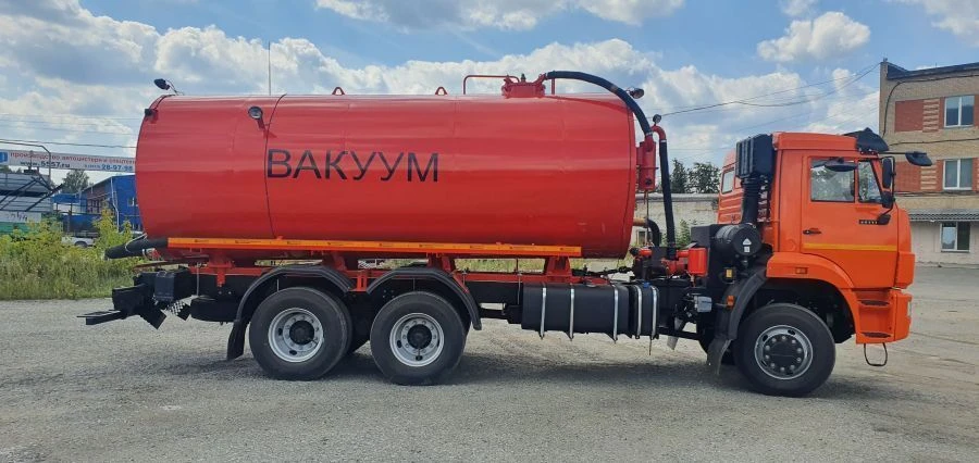 شاحنة صهريج شفط مركبة MV/MV-OD/MVS على هيكل كاماز-65111-50