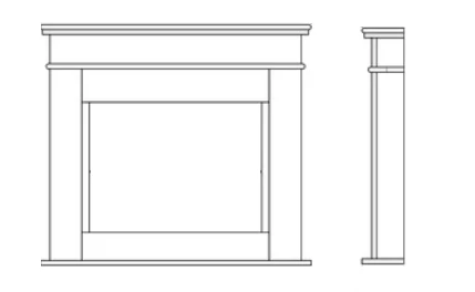 Wooden Panel Framing for Niches and Furniture - RL 07/17