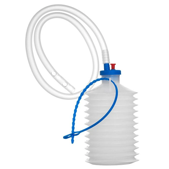 Active Wound Drainage Device, Sterile, Single-Use, TU 9398-019-27380060-2014 with Balloon, Corrugated