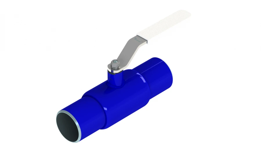 Standard Full-Welded Ball Valve for Welding DN65, 25 atm KSHC65.00.00