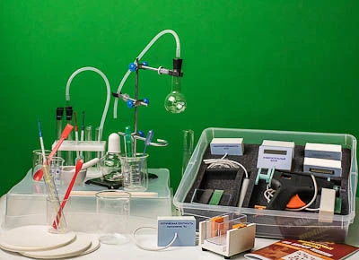 Digital Chemistry Lab for Students - Equipment & Sensor Kit (Art. 15231)