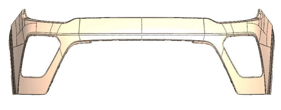 Front Upper Bumper Cover for KIA CERATO, KIA SOUL, KIA SELTOS - SK3 86511-K0000