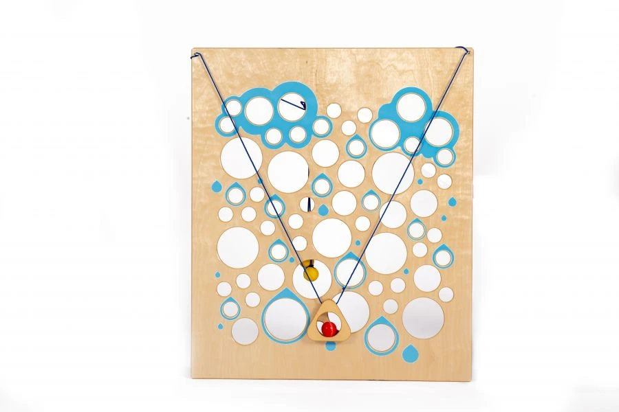 Rainy Day Game Panel with Ball