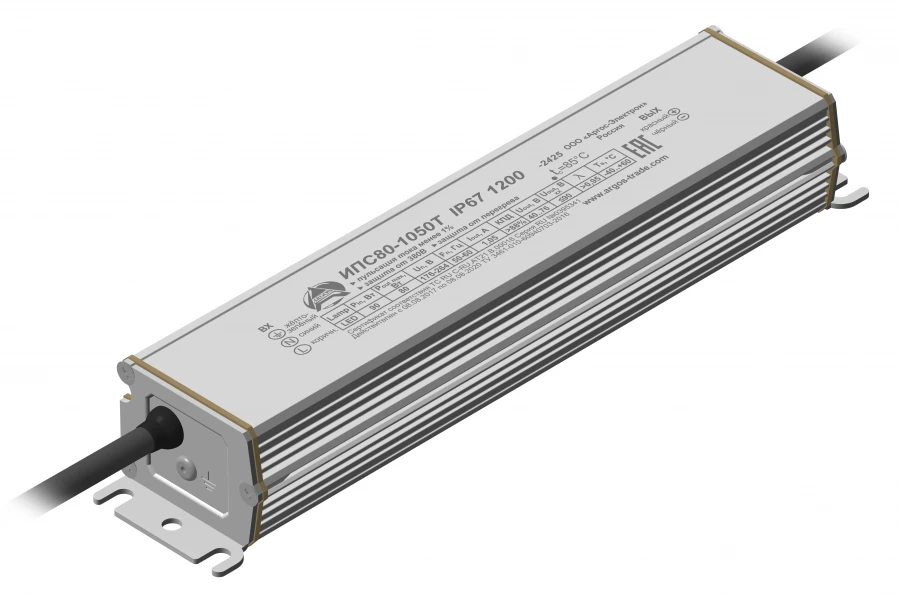 مصدر الطاقة المقاوم للماء IPS80-1050T IP67 1200