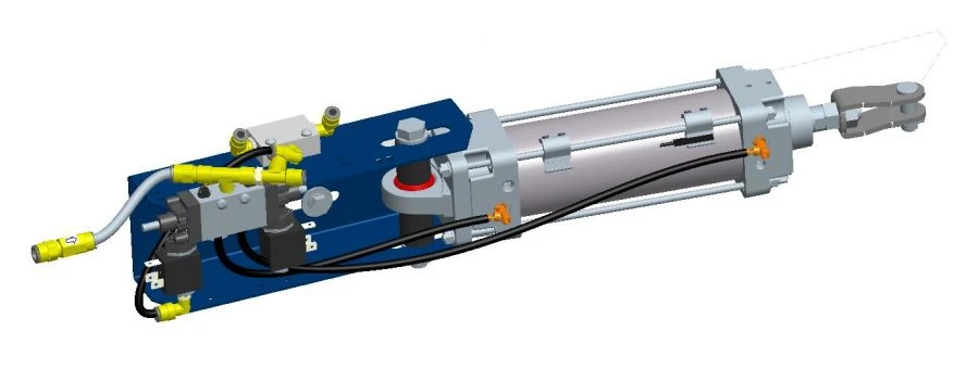 مشغل الأبواب الهوائية للمركبات 40N1R63/116T1B097A