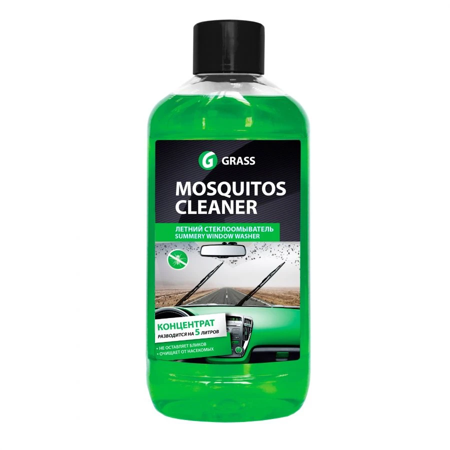 منظف الزجاج الصيفي "Mosquitos Cleaner" مركز 1 لتر