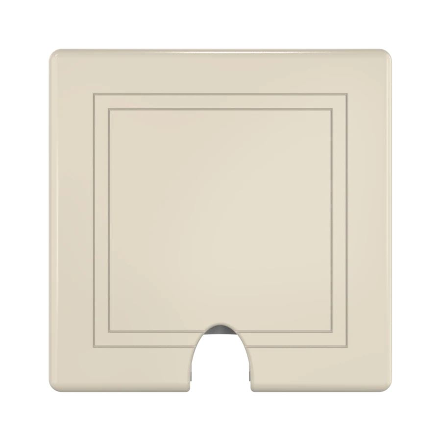 Caduceus Aling Prestige Junction Box for Hidden Wiring, Beige, 5x2.5mm², 440V~