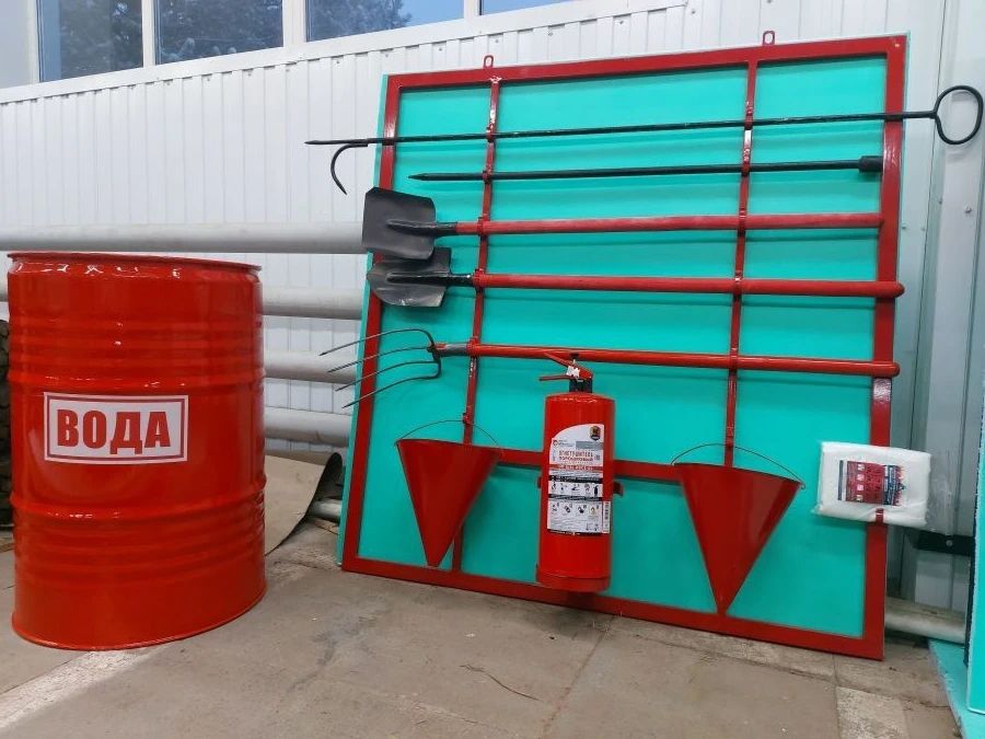 Open Type Fire Shields for Primary Firefighting Equipment - ЩП-СХ