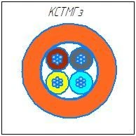 كابل الزلازل للتليمتري KSTMGrz