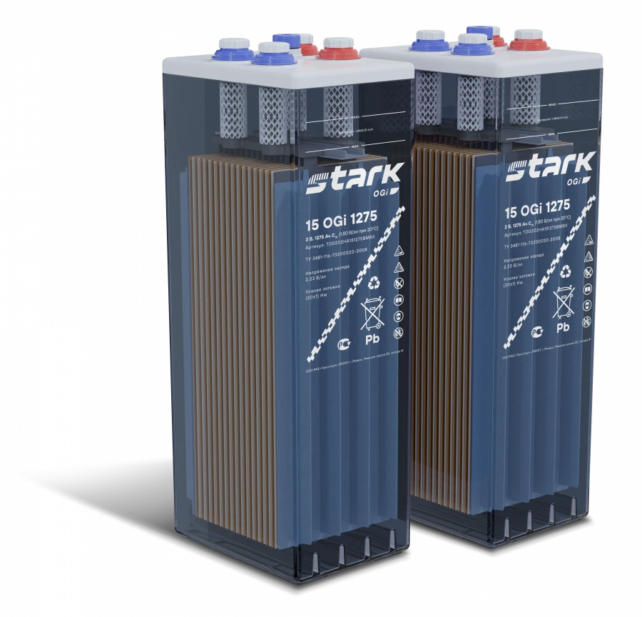 STARK 15 OGi 1275 Lead-Acid Battery for Stationary Applications