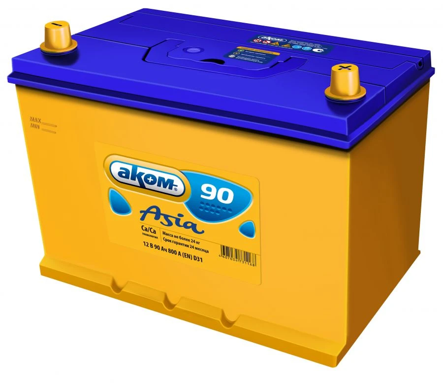 بطارية السيارة ACOM ASIA Euro 6ST-90VL