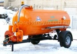 مقطورة فراغية للخدمات البلدية طراز MB-4.2، سعة 4.2 م³