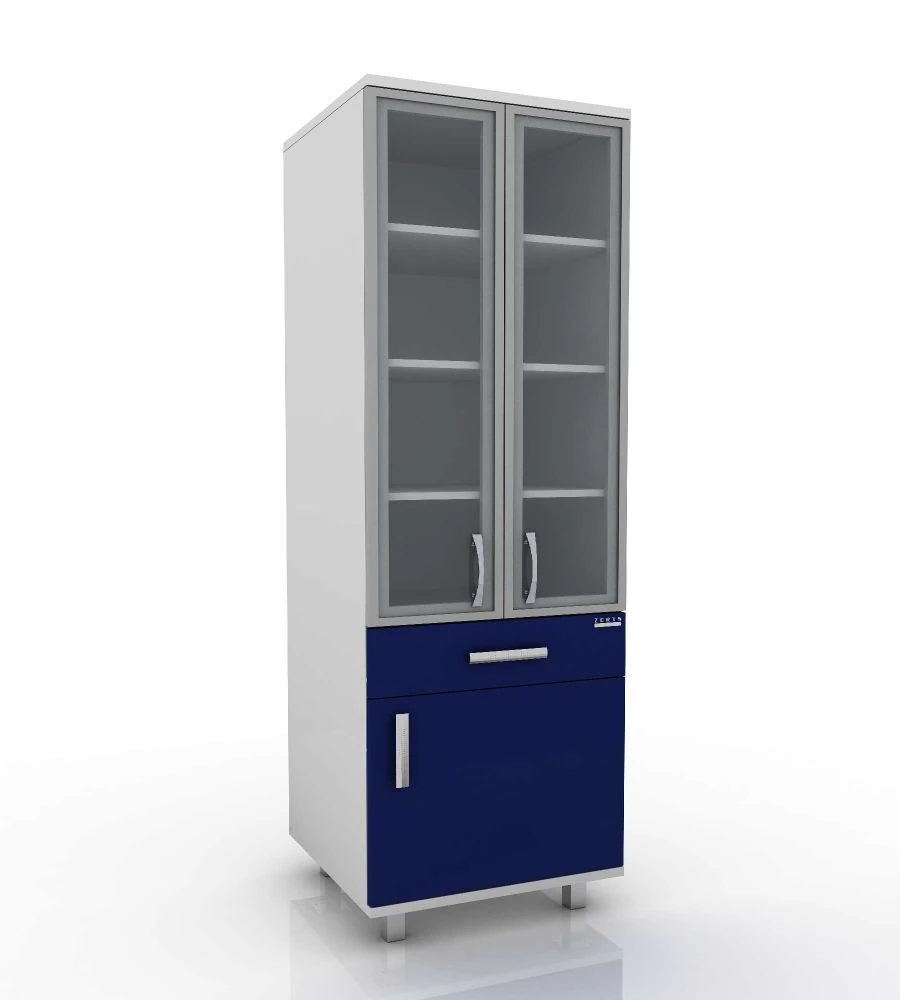 Medical Module Cabinet 102-005-4A, 600x600x2100 mm