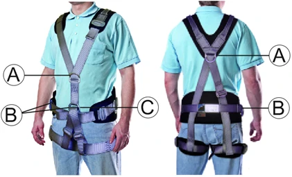 حزام الأمان SPR-15 (BG) لحماية السقوط