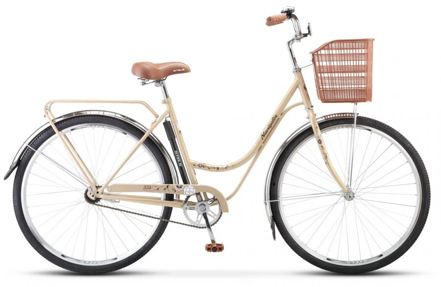 Low-frame Single-Speed Adult Bicycle STELS 28" Navigator-325 C