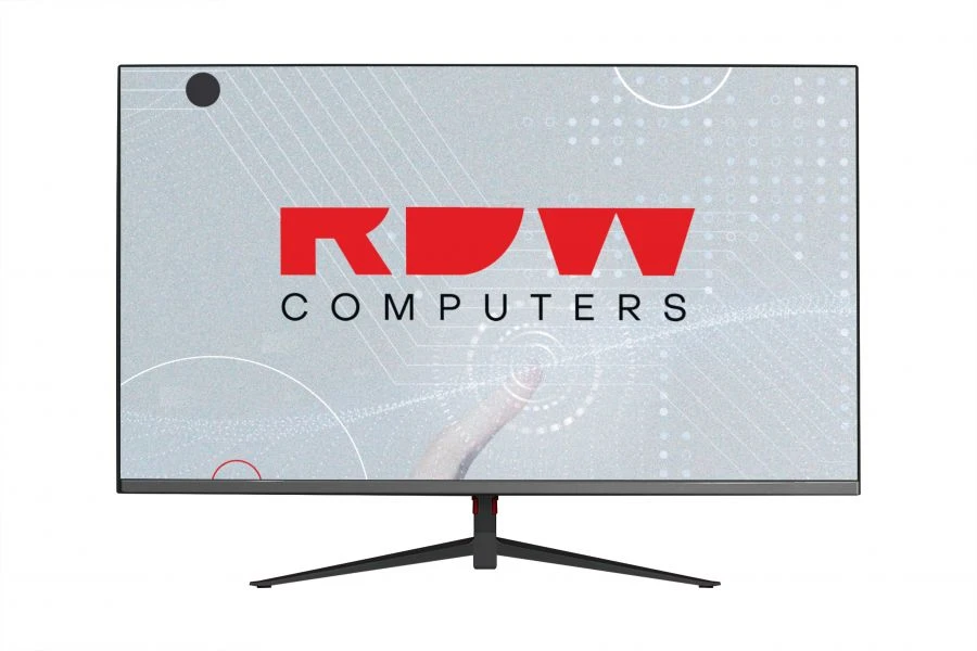 شاشة LCD بحجم 27 بوصة مع كاميرا ويب وموزع USB - RDW2705F