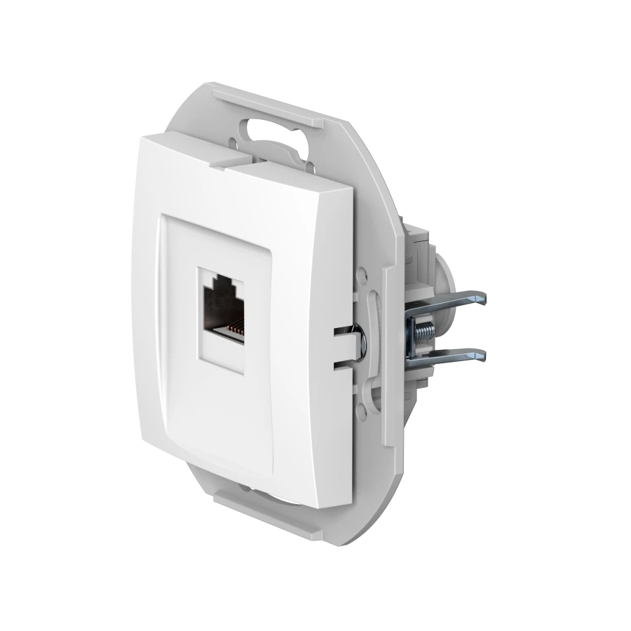 مقبس كمبيوتر CADUCEUS ALING PRESTIGE مع وحدة Keystone RJ45 6016S.0