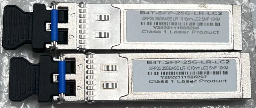 وحدة الإرسال والاستقبال البصرية B4T-SFP-25G-SR-LC2