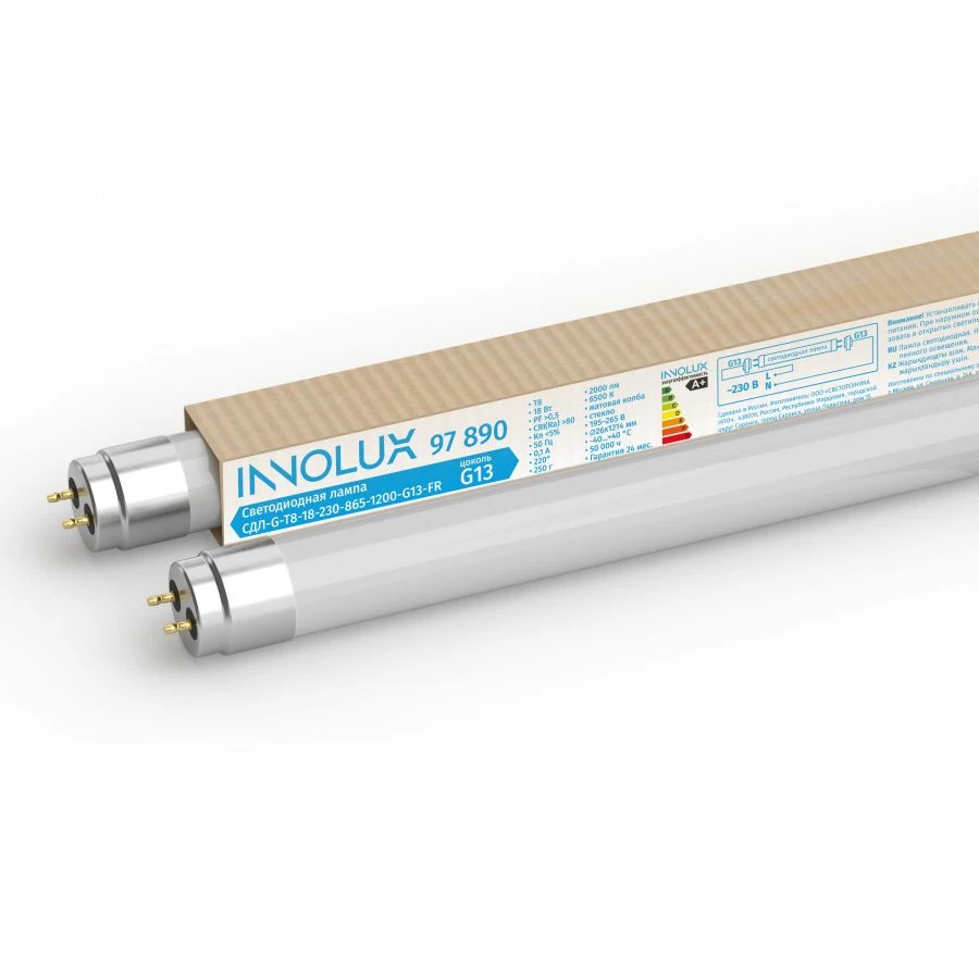 مصباح LED صديق للبيئة SDL-G-T8-18-230-865-1200-G13-FR INNOLUX