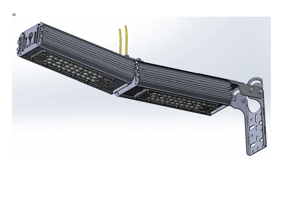 ضوء LED تصميم صناعي "MTM IoT" سلسلة كيوبيك 100، وحدتين