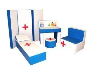 Hospital Play Set for Kids - Soft Foam and Durable Design