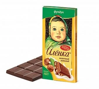 شوكولاتة بالحليب مع البندق 90غ ألينكا - حلوى غنية وكريمية