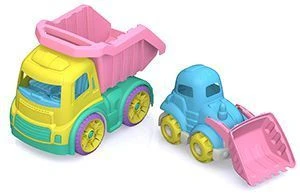 Set of Cars SKODA No. 2 (Large Truck and Medium Tractor)