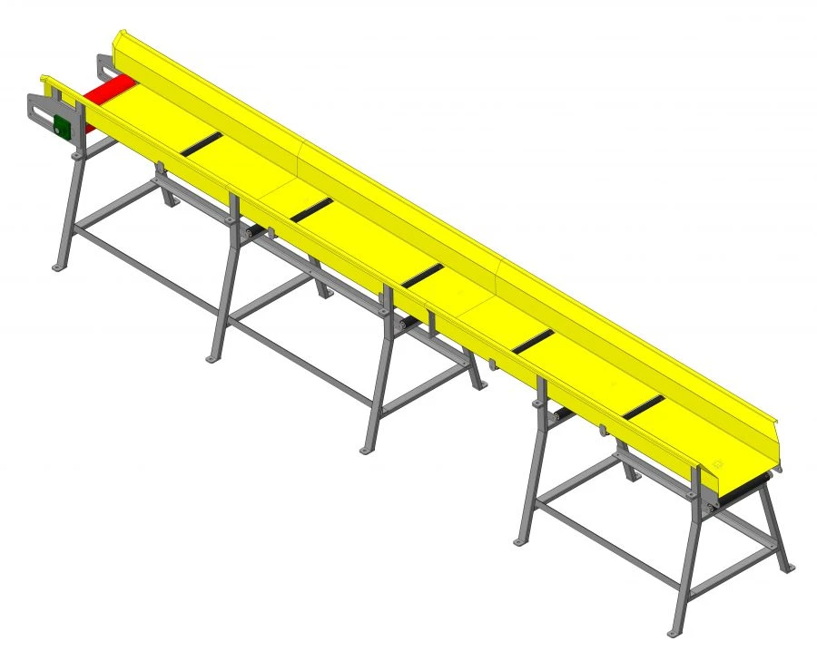 Belt Conveyor for RS-550 TL-6 for Wood Waste Transport
