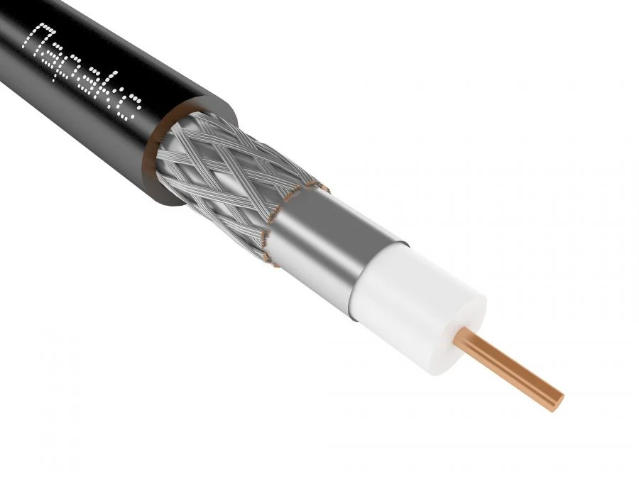 Parax RF Cable RK 75-4.8-313 for Video Surveillance and TV