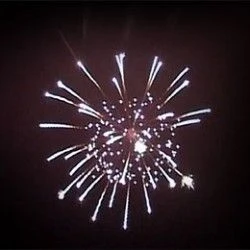 Colorful Firework Shells for Spectacular Displays 310 Caliber Orchid