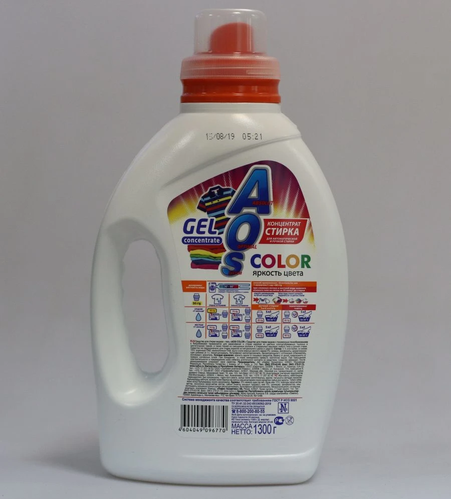 جل غسيل سائل للعناية بالألوان - AOS Color