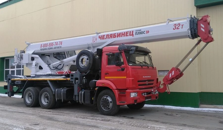 Truck Crane KS-55733 Modification 6929V3-2 with Cabin KS-55732M1.92.00.000 or KS-65717M5.92.00.000