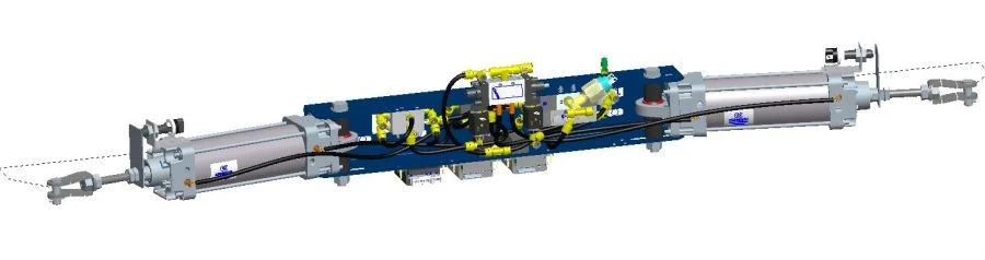 مشغل أبواب هوائي للمركبات 40N3R63/116T1B141