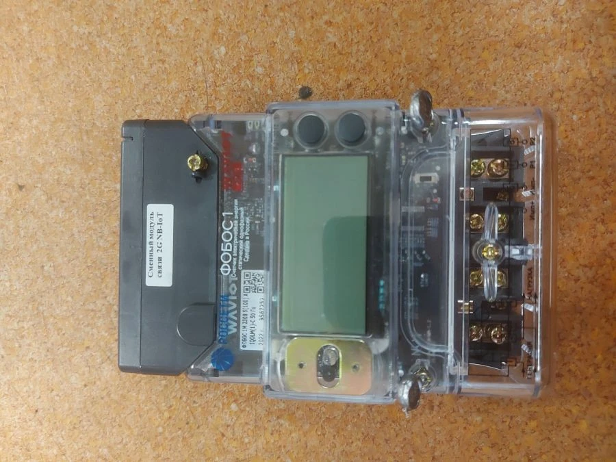 عداد الطاقة الكهربائية الثابتة أحادي الطور فوبوس 1م 230 فولت 5(100)أ IQOLM(1)-C