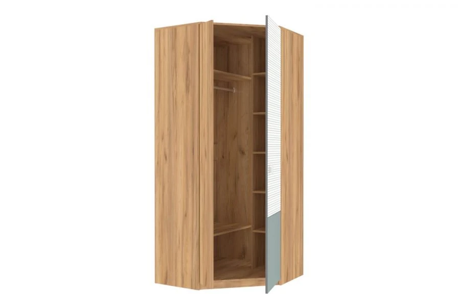 Corner Cabinet Facade Set in White/Blue - Model Modex-2 LD.522050.000