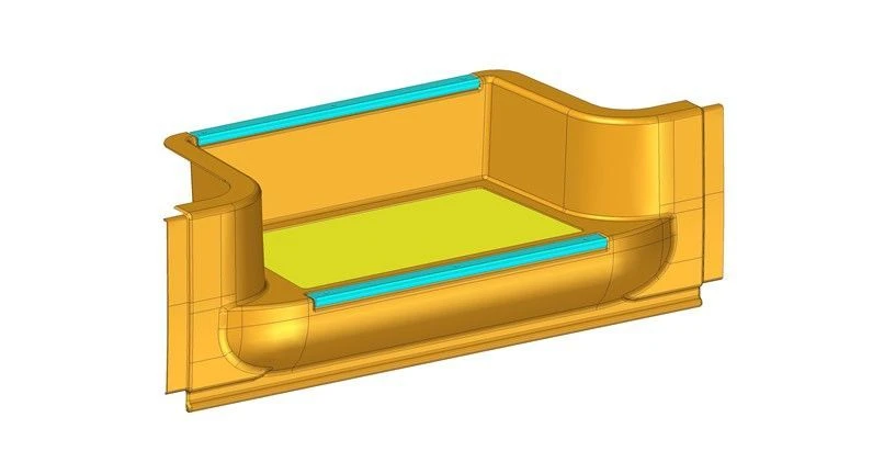 Central Step Cover for LIAS-529265-03, Component 529265-5107212-03