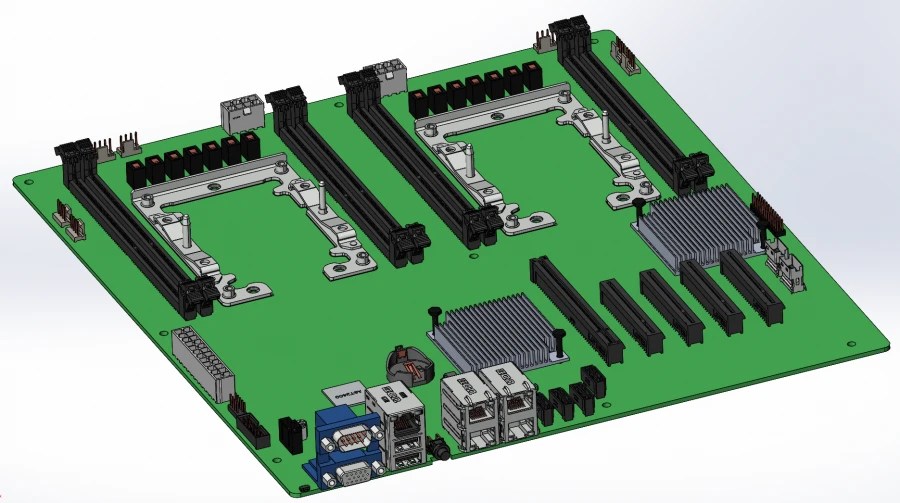 Universal Server Motherboard "NT" Dragon 2C-3C5, NIKA.469555.003