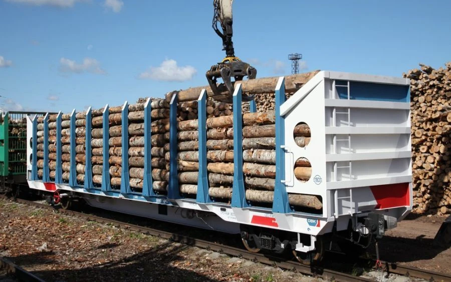 Platform Wagon for Timber Transport, Model 13-6895